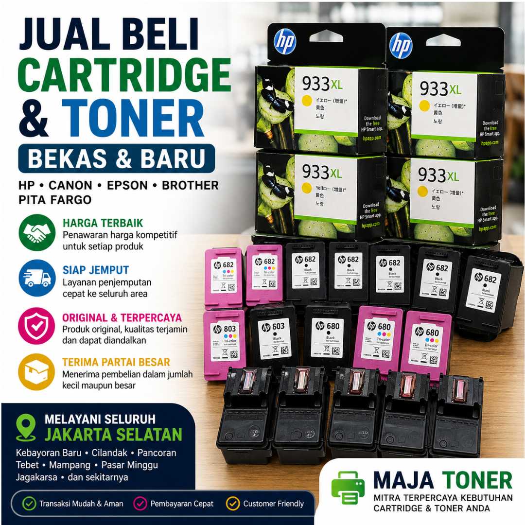 Tempat Jual Cartridge Toner Jakarta Selatan