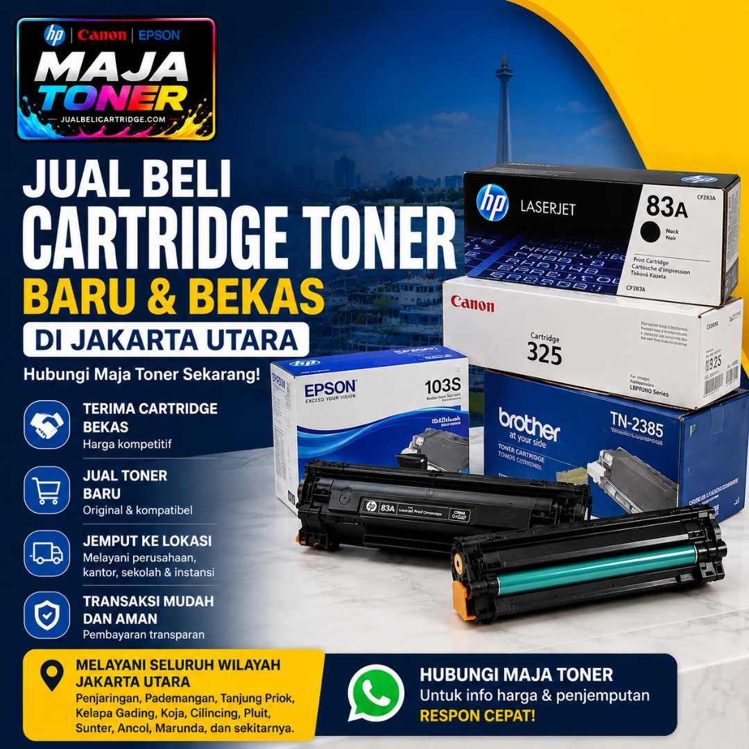 jual beli cartridge toner Jakarta Utara
