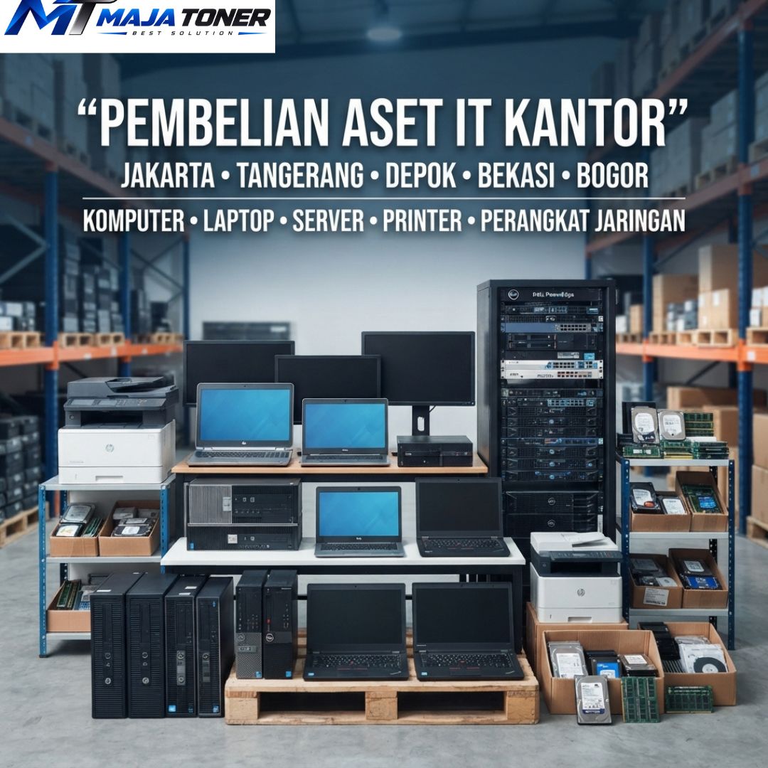 pembelian aset IT kantor secara borongan